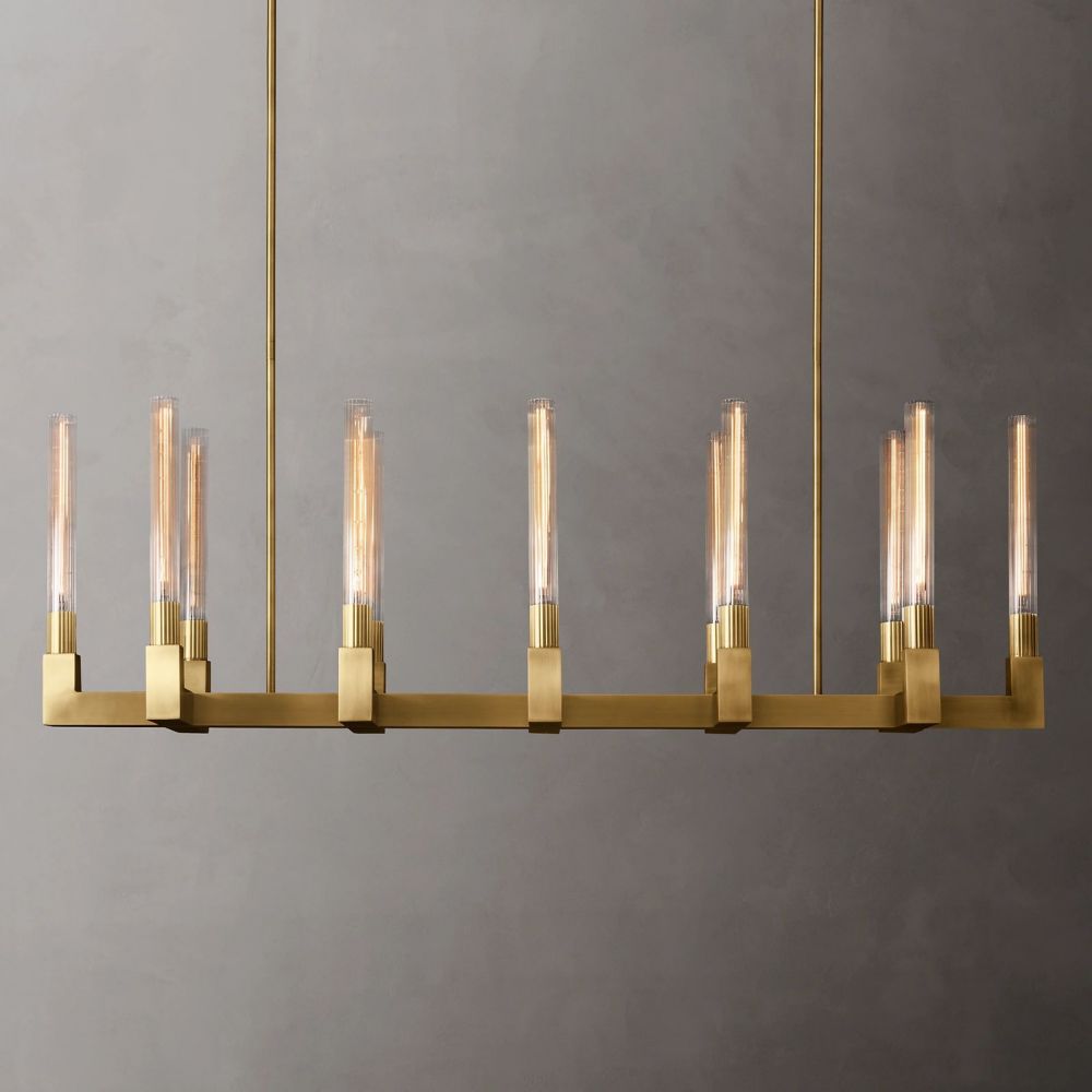 Cannel Linear Chandelier-MEET LIGHTING