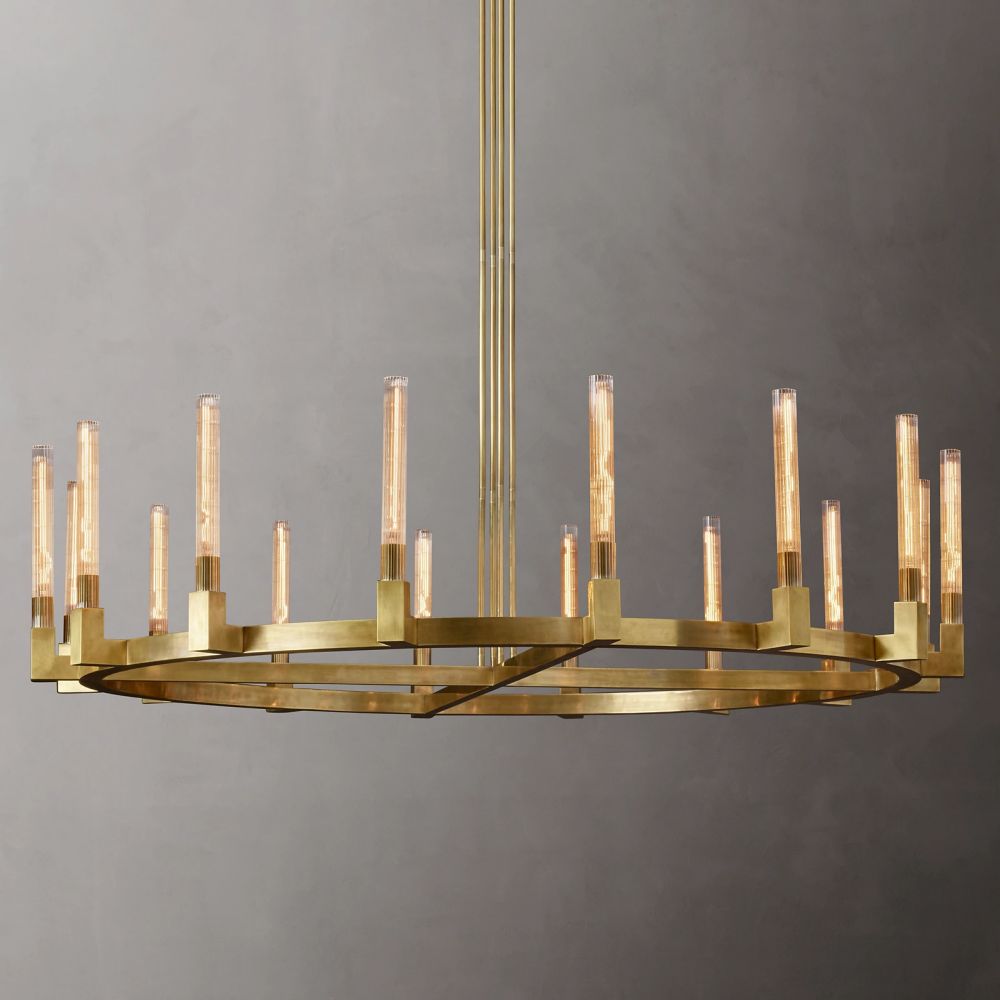 Cannel Round Chandelier-Meet Lighting