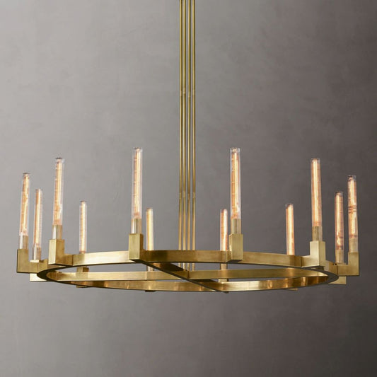 Cannel Round Chandelier-Meet Lighting