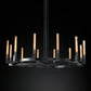 Cannel Round Chandelier-Meet Lighting