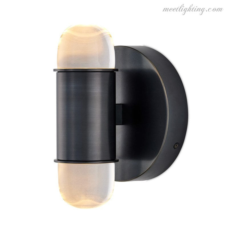 Capsule Alabaster Wall Sconce-Meet Lighting