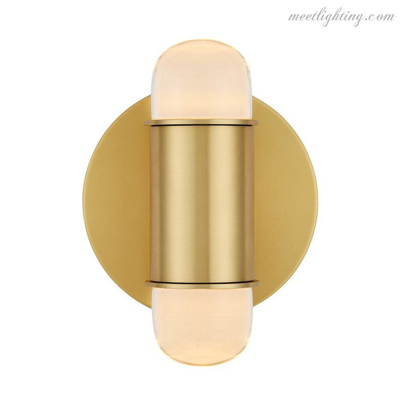 Capsule Alabaster Wall Sconce-Meet Lighting