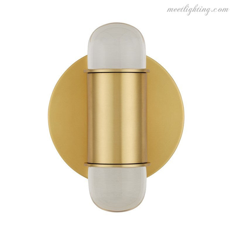 Capsule Alabaster Wall Sconce-Meet Lighting