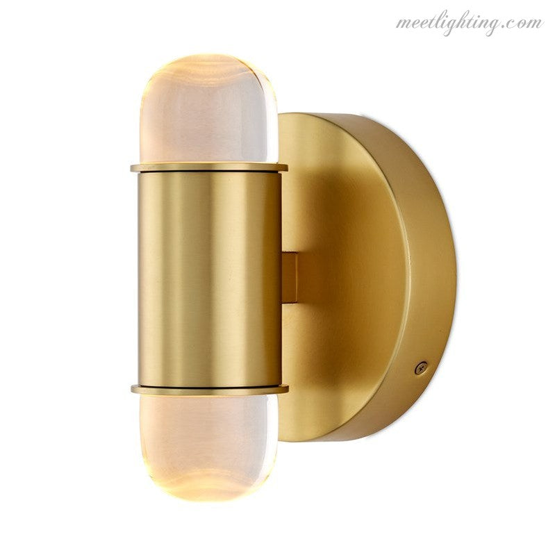 Capsule Alabaster Wall Sconce-Meet Lighting