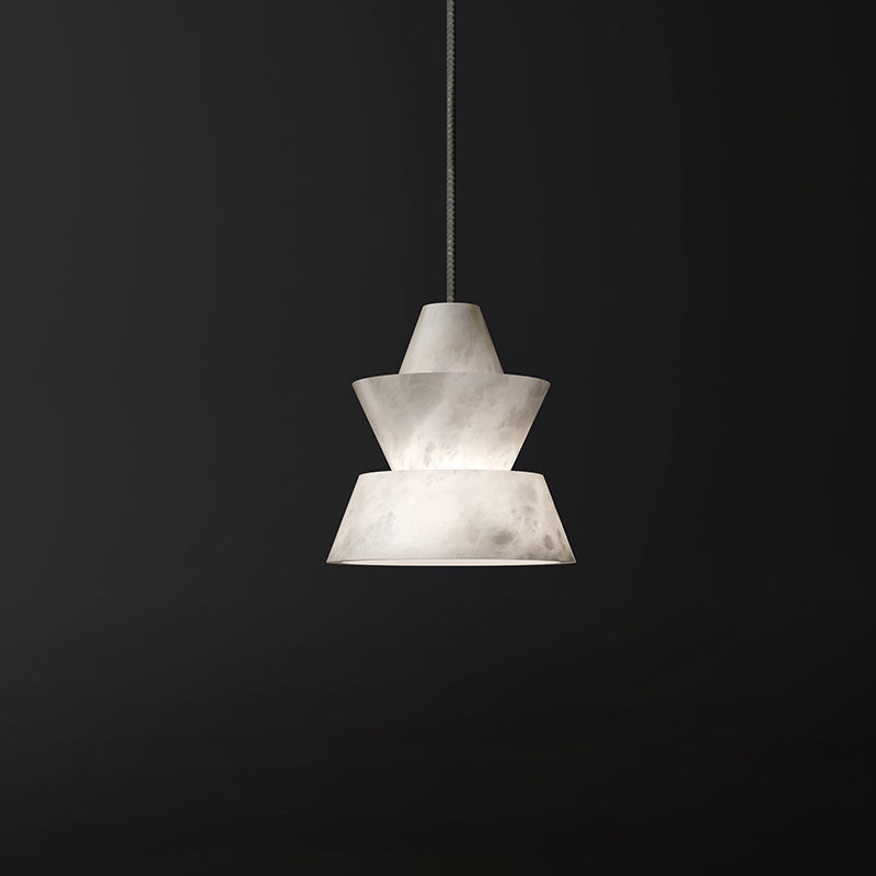 Carol Alabaster Pendant-Meet Lighting