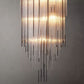 Casa Blown Glass Square Chandelier 20"-Meet Lighting