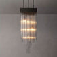 Casa Blown Glass Square Chandelier 20"-Meet Lighting