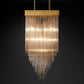 Casa Blown Glass Square Chandelier 30"-Meet Lighting