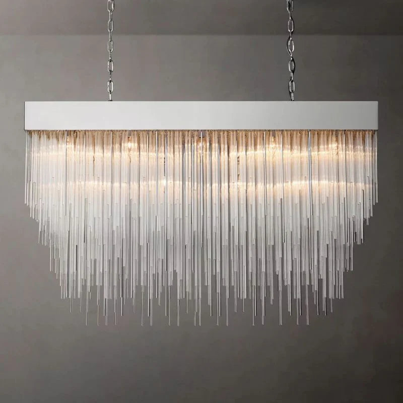 Casocada Rectangular Chandelier 54"