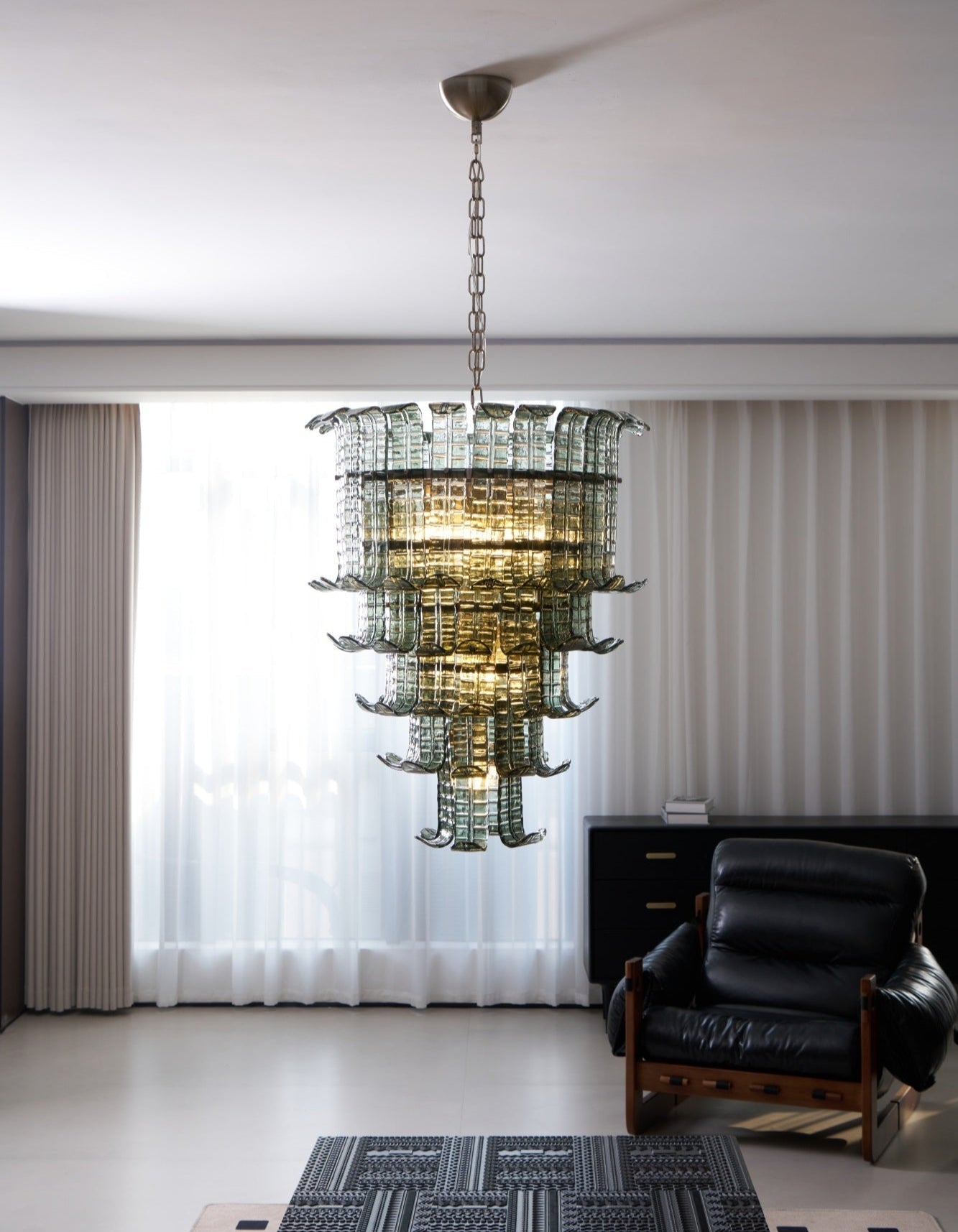 Cascade Murano Chandelier