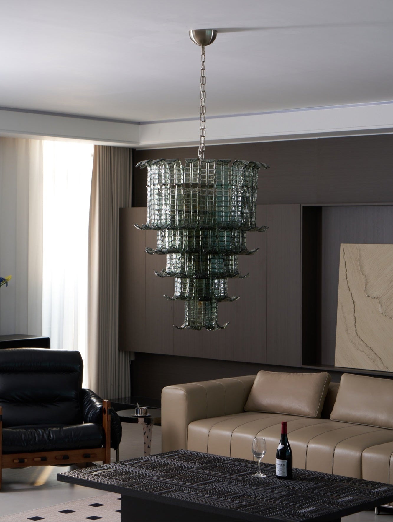 Cascade Murano Chandelier