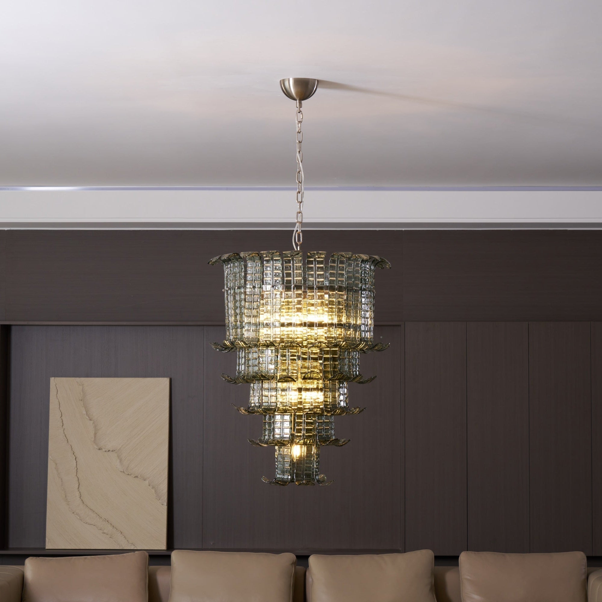 Cascade Murano Chandelier