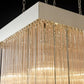 Casha Rectangular & Square Chandelier-Meet Lighting