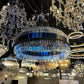 Cebal Odeon Round Crystal Fringe Chandelier-Meet Lighting