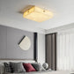 Alabaster Square Flush Mount Ceiling Light 15.75"L   Ceiling Lamp [product_tags] Fabtiko