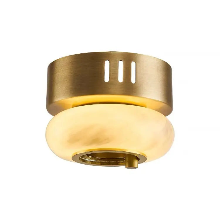 Mini Alabaster Flush Mount Ceiling Light Fixture    Ceiling Lamp [product_tags] Fabtiko