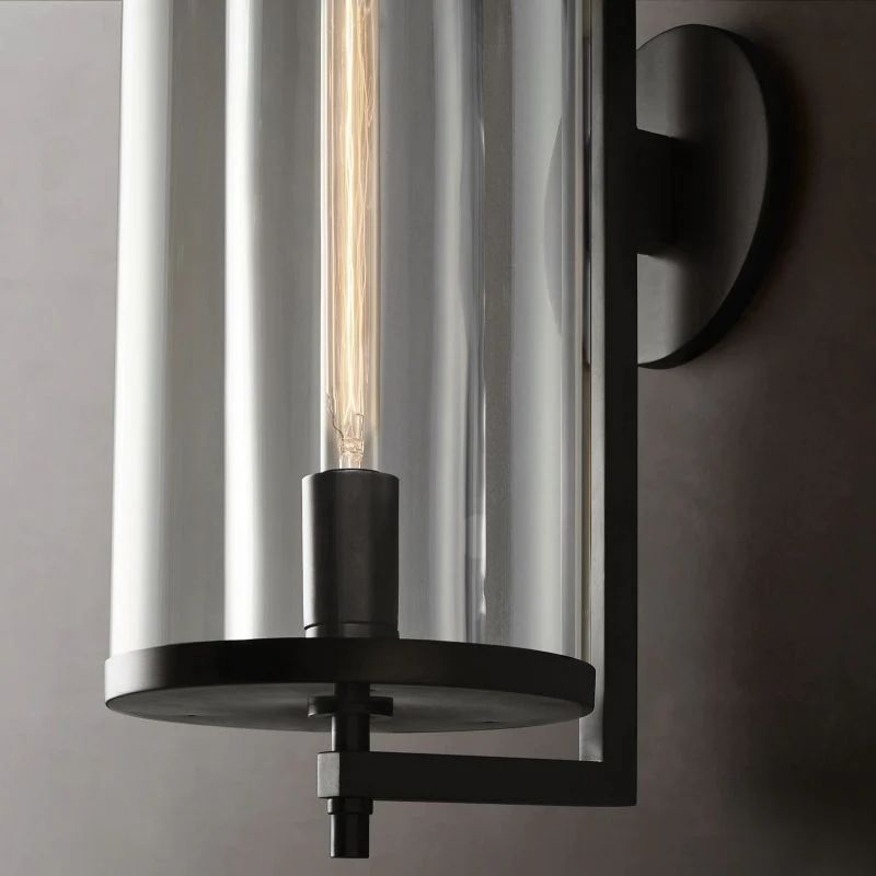 Celler Luxury Round Grand Sconce Modern Glass Wall Light-Meet Lighting