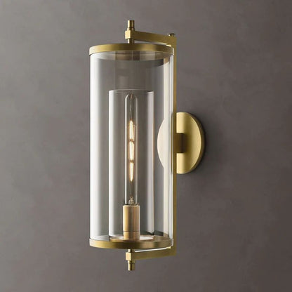 Celler Luxury Round Grand Sconce Modern Glass Wall Light-Meet Lighting