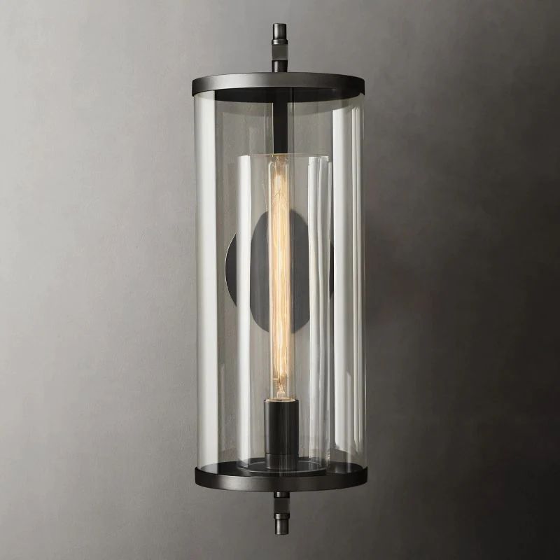 Celler Luxury Round Grand Sconce Modern Glass Wall Light