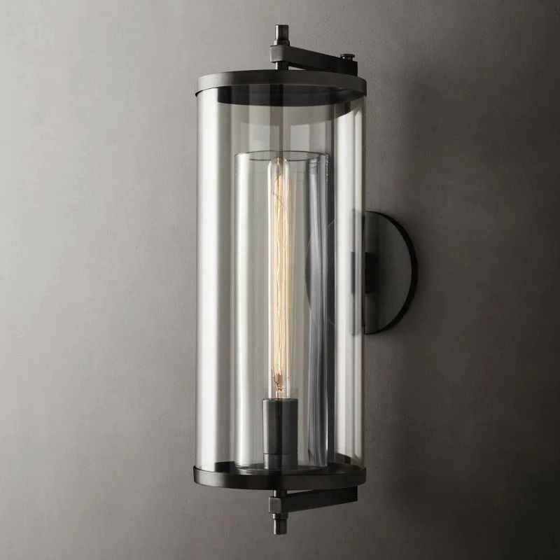 Celler Luxury Round Grand Sconce Modern Glass Wall Light