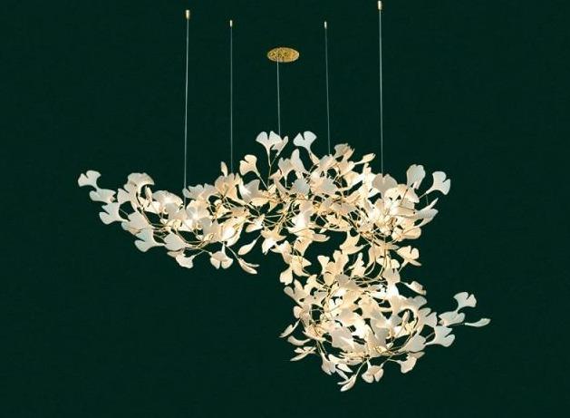 Ceramic Branch Chandelier-Meet Lighting