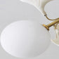 Ceramic Ginkgo Glass Ceiling Lamp-Meet Lighting