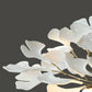 Ceramic Ginkgo Leaf Flushmount-Meet Lighting