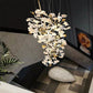 Ceramic Ginkgo Modern Chandelier-Meet Lighting