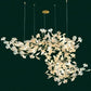 Ceramic Ginkgo Branch Chandelier