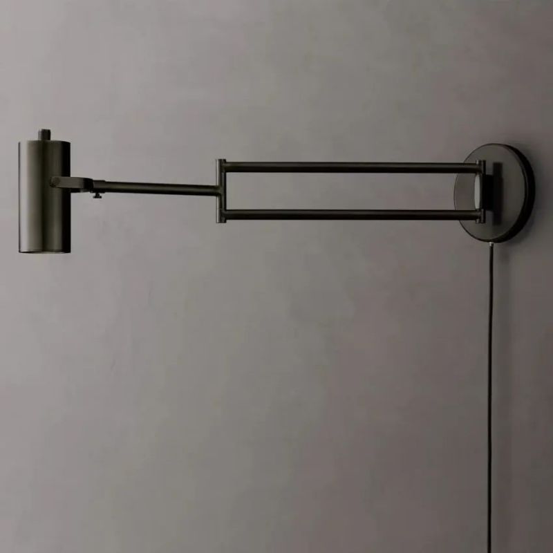 Champea Swing-arm Sconce-Meet Lighting