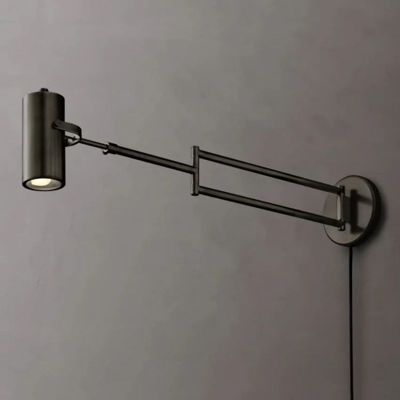 Champea Swing-arm Sconce-Meet Lighting