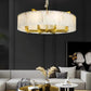 Alabaster Brass Round Chandelier Lighting    Chandelier [product_tags] Fabtiko