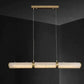 Alabaster Cylindrical Linear Chandelier    Chandelier [product_tags] Fabtiko