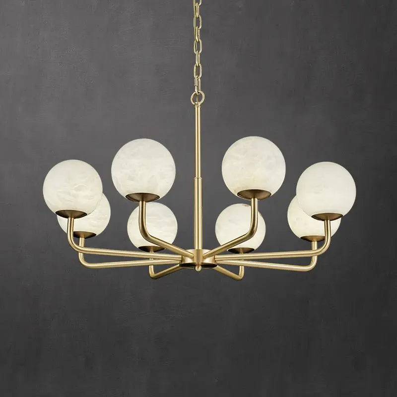 Alabaster Modern Global Dining Chandelier    Chandelier [product_tags] Fabtiko