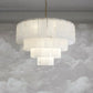 Alabaster Multi-Layer Modern Round Chandelier 31"    Chandelier [product_tags] Fabtiko