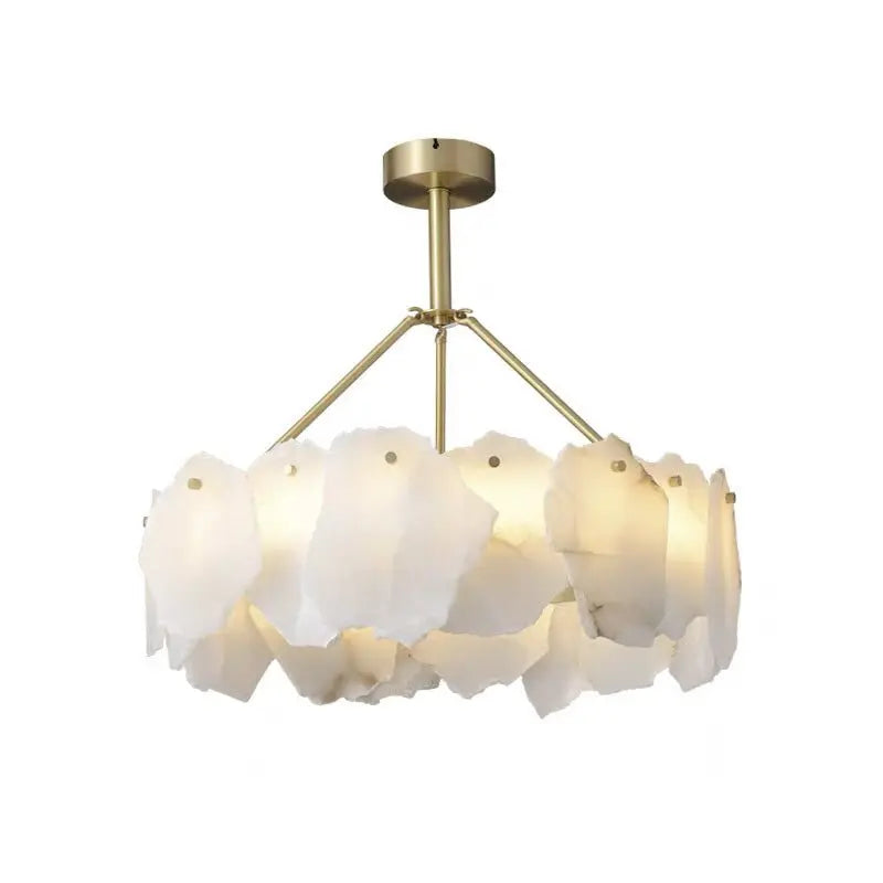 Nasile Alabaster Round Chandelier    Chandelier [product_tags] Fabtiko