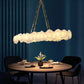 Chandelier Nasile Linear Alabaster Chandelier Light Fixture Fabtiko