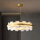 Spain Alabaster Brass Annular Chandeliers Lighting    Chandelier [product_tags] Fabtiko