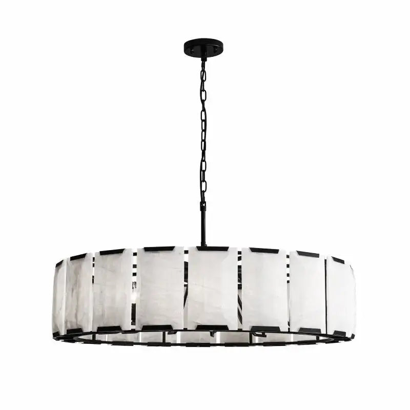 Spain Alabaster Round Modern Chandeliers Lighting    Chandelier [product_tags] Fabtiko