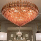 Chara Glass Rectangular Chandelier 74"-Meet Lighting