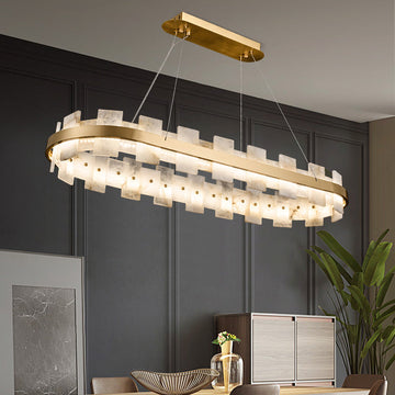 Charlene Marble Gol Modern Chandelier-Meet Lighting