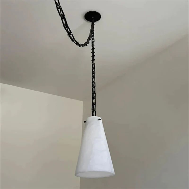 Charlene Marble Modern 5-Light Chandelier-Meet Lighting