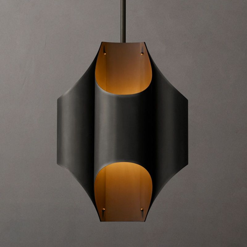 Chasel Brass Pendant-Meet Lighting