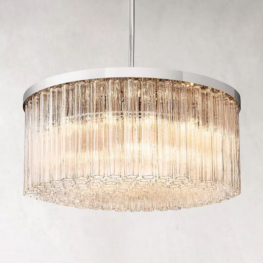 Chelo Round Chandelier-Meet Lighting