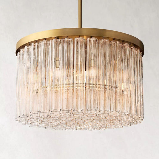 Chelo Round Chandelier-Meet Lighting