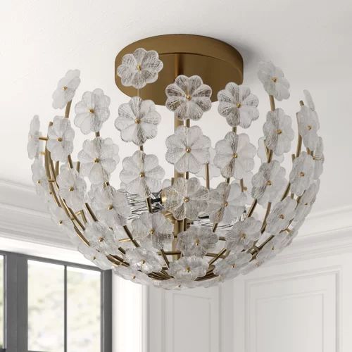 Cherish 2 Lights Pendant Chandelier-MEET LIGHTING