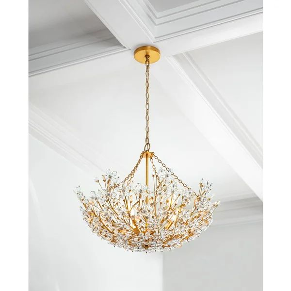 Cherish 6 Lights Round Chandelier-Meet Lighting