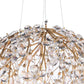 Cherish 6 Lights Spherical Chandelier 20"D-Meet Lighting