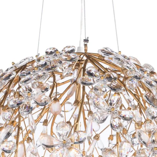 Cherish 6 Lights Spherical Chandelier 20"D-Meet Lighting