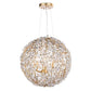 Cherish 6 Lights Spherical Chandelier 20"D-Meet Lighting